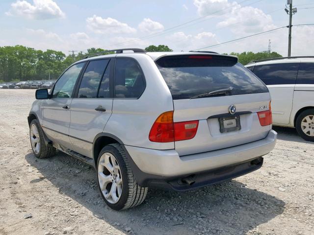 WBAFA53561LM90324 - 2001 BMW X5 3.0I SILVER photo 3