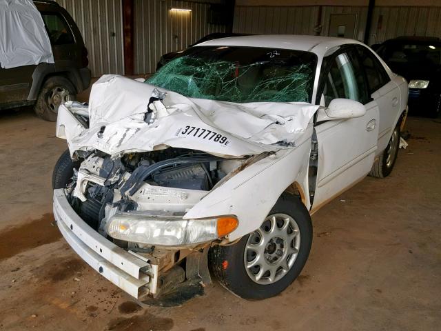 2G4WS52J241234122 - 2004 BUICK CENTURY CU WHITE photo 2