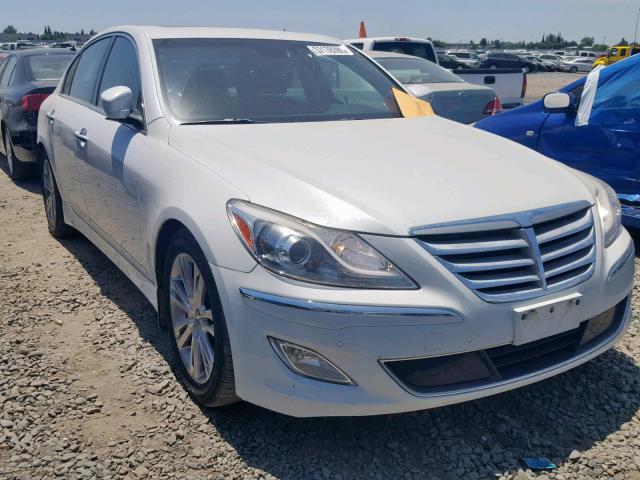 KMHGC4DD4CU211530 - 2012 HYUNDAI GENESIS 3. WHITE photo 1