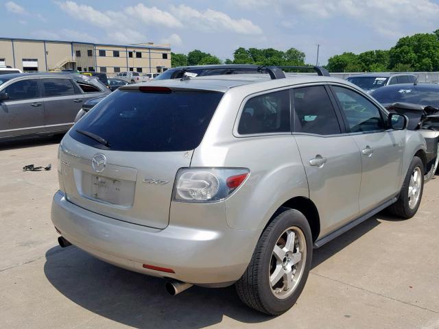 JM3ER293X80200858 - 2008 MAZDA CX-7 SILVER photo 4