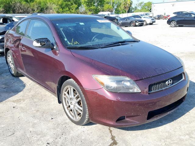JTKDE177260114546 - 2006 TOYOTA SCION TC BURGUNDY photo 1