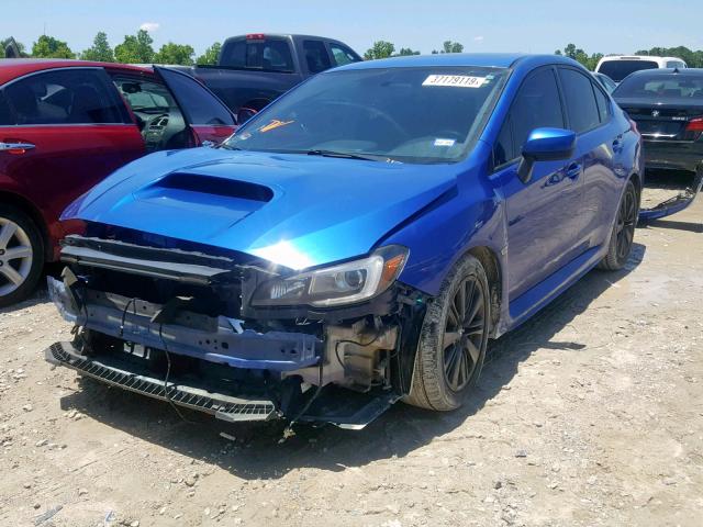 JF1VA1J63F8823534 - 2015 SUBARU WRX LIMITE BLUE photo 2