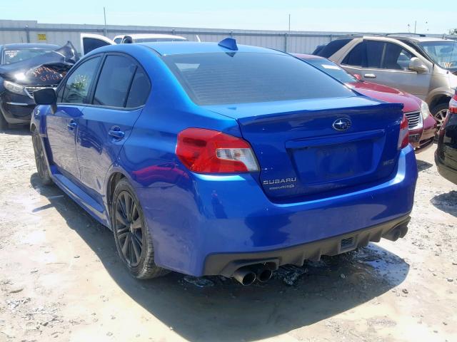 JF1VA1J63F8823534 - 2015 SUBARU WRX LIMITE BLUE photo 3