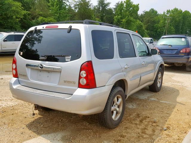 4F2YZ94115KM32110 - 2005 MAZDA TRIBUTE S SILVER photo 4