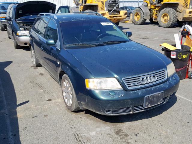 WAUDA34B5XN001523 - 1999 AUDI A6 AVANT Q GREEN photo 1