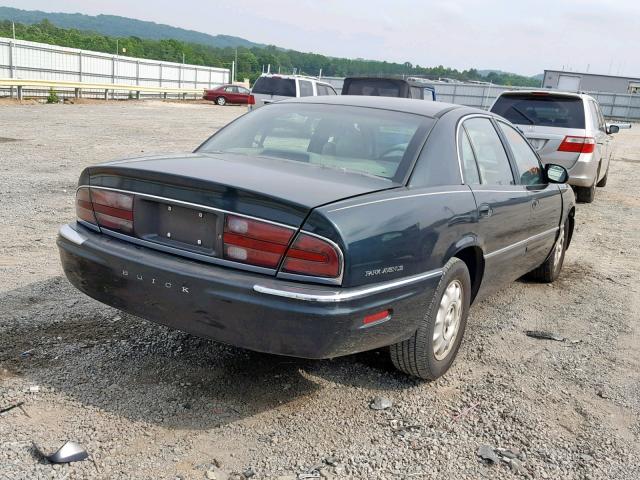 1G4CW54K814168205 - 2001 BUICK PARK AVENU GREEN photo 4