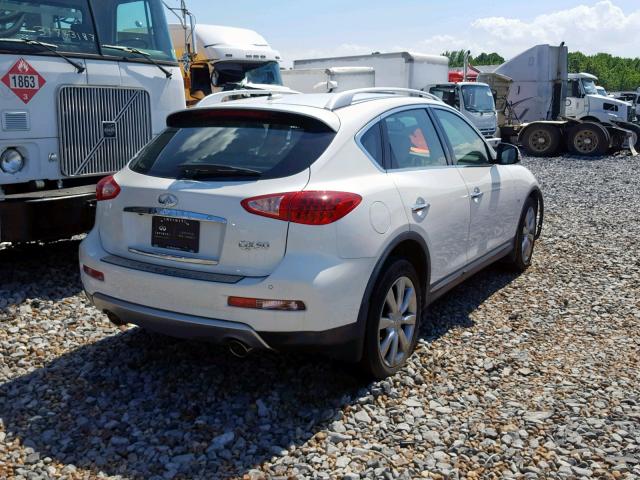 JN1BJ0RP3GM231387 - 2016 INFINITI QX50 WHITE photo 4