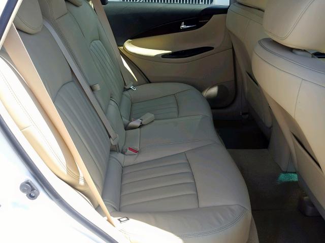 JN1BJ0RP3GM231387 - 2016 INFINITI QX50 WHITE photo 6