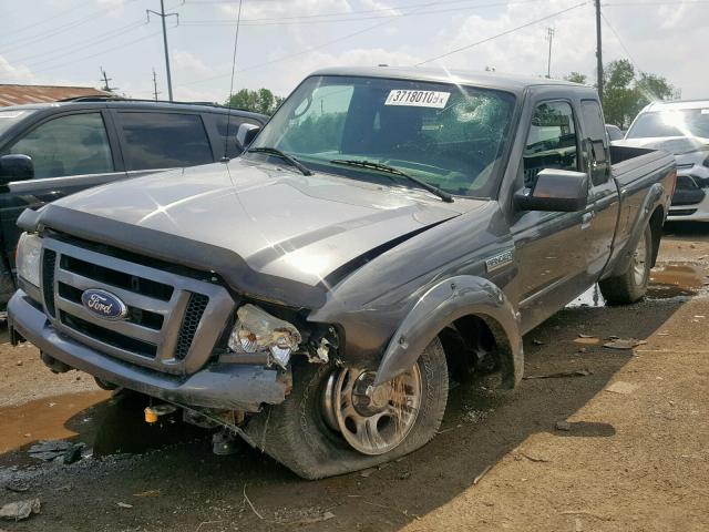 1FTKR4EE7BPA31878 - 2011 FORD RANGER SUP GRAY photo 2