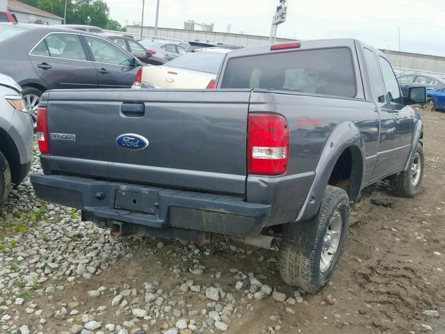 1FTKR4EE7BPA31878 - 2011 FORD RANGER SUP GRAY photo 4