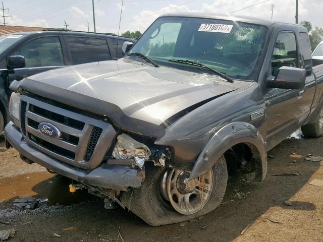 1FTKR4EE7BPA31878 - 2011 FORD RANGER SUP GRAY photo 9