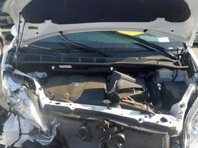 5TDYZ3DC0KS985169 - 2019 TOYOTA SIENNA LIM WHITE photo 7