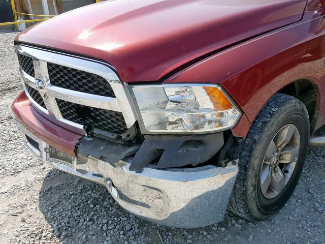 1C6RR6GT4ES120810 - 2014 RAM 1500 SLT RED photo 10