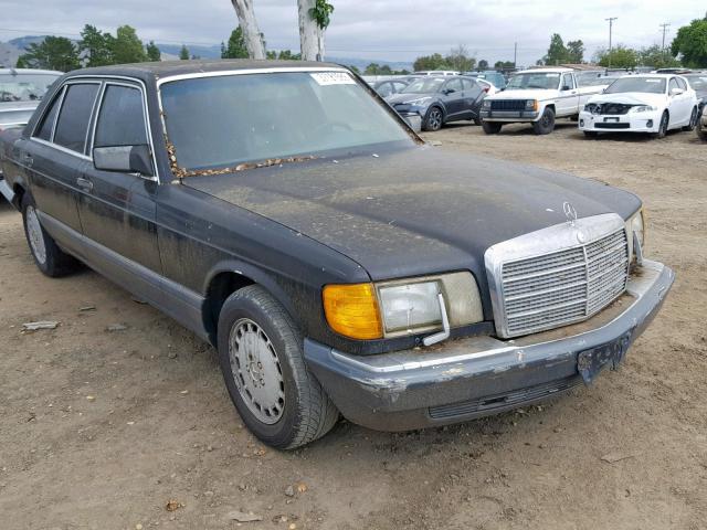 WDBCA25D1MA567768 - 1991 MERCEDES-BENZ 300 SEL BLUE photo 1