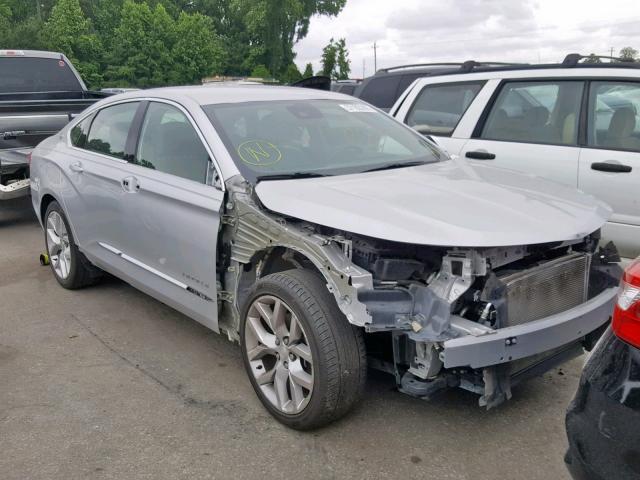 2G1145S37G9136910 - 2016 CHEVROLET IMPALA LTZ SILVER photo 1