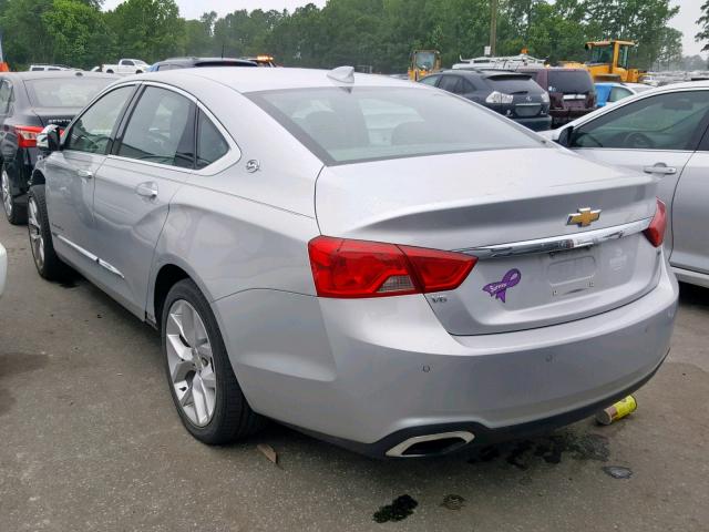 2G1145S37G9136910 - 2016 CHEVROLET IMPALA LTZ SILVER photo 3