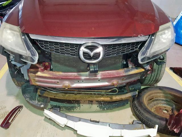 JM3TB38Y070112947 - 2007 MAZDA CX-9 RED photo 9