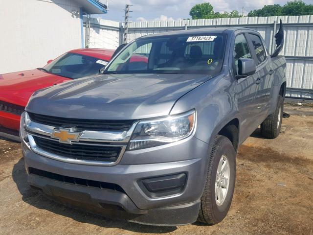 1GCGSBEAXJ1172814 - 2018 CHEVROLET COLORADO SILVER photo 2