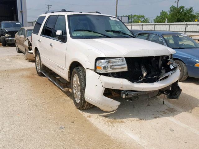 5LMJJ2H51EEL08214 - 2014 LINCOLN NAVIGATOR WHITE photo 1