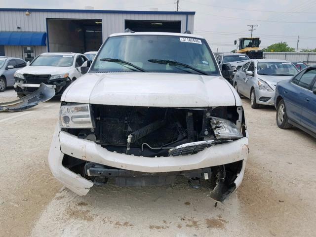 5LMJJ2H51EEL08214 - 2014 LINCOLN NAVIGATOR WHITE photo 9