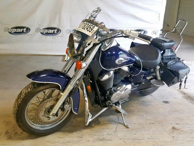 JH2RC44FX2M012857 - 2002 HONDA VT750 CDD BLUE photo 9