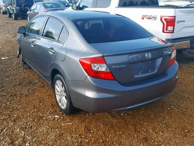 19XFB2F87CE029133 - 2012 HONDA CIVIC EX  photo 3