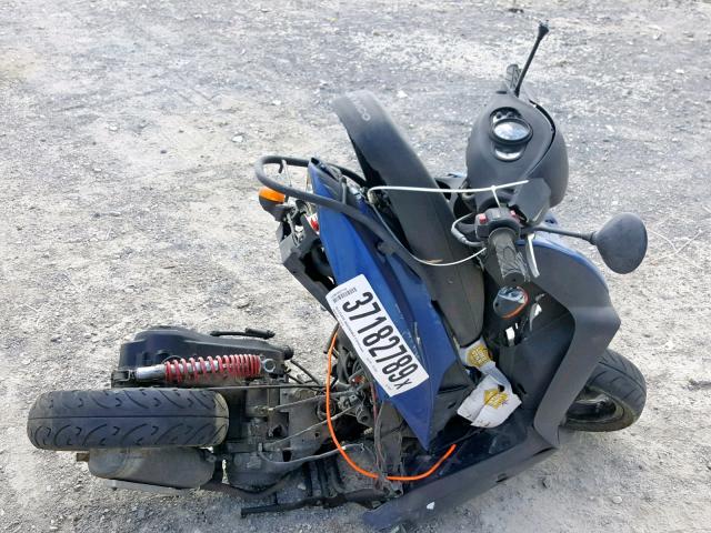 LC2U6G10XDC000323 - 2013 KYMCO USA INC AGILITY 12 BLUE photo 10