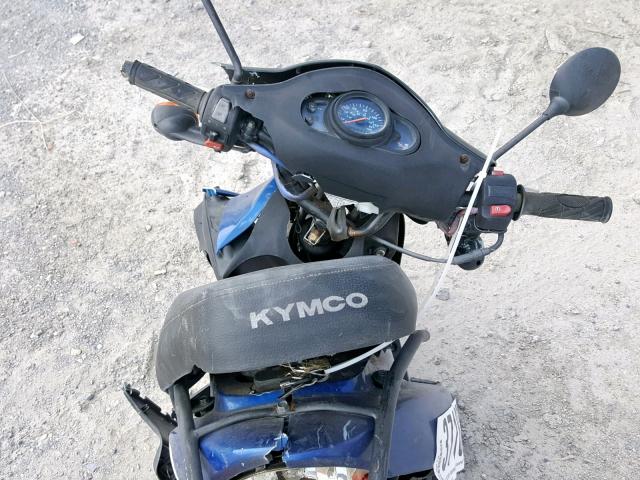 LC2U6G10XDC000323 - 2013 KYMCO USA INC AGILITY 12 BLUE photo 5