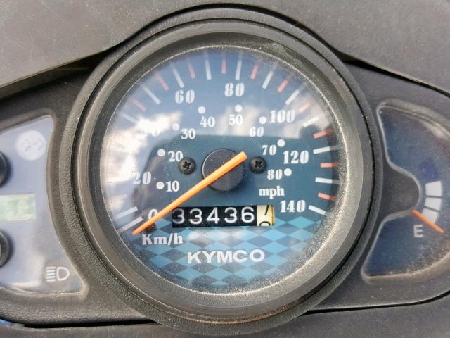 LC2U6G10XDC000323 - 2013 KYMCO USA INC AGILITY 12 BLUE photo 8