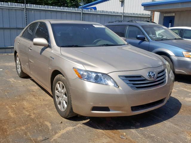 4T1BB46K18U058122 - 2008 TOYOTA CAMRY HYBR GOLD photo 1