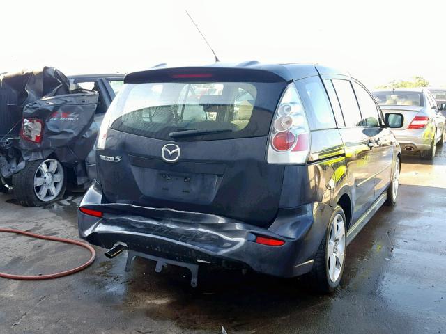 JM1CR293X60117511 - 2006 MAZDA 5 GRAY photo 4