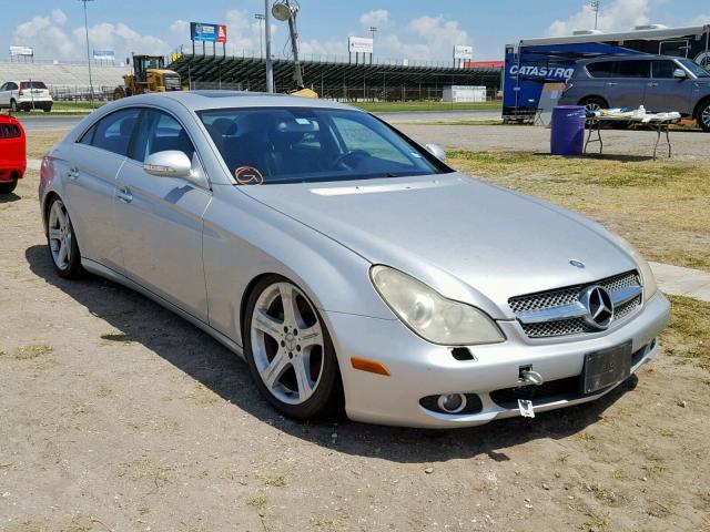 WDDDJ75X46A053564 - 2006 MERCEDES-BENZ CLS 500 SILVER photo 1