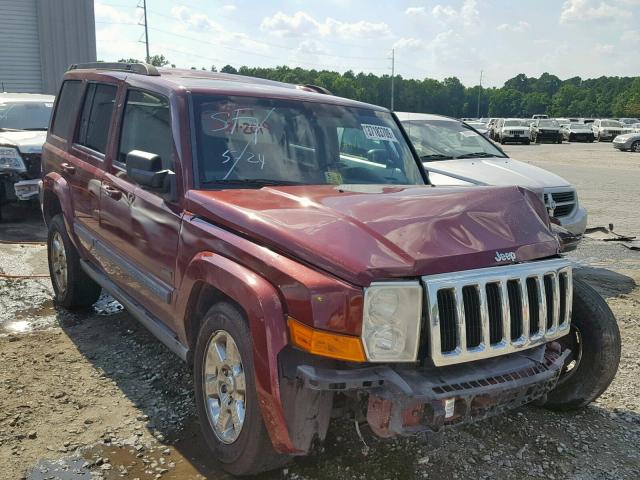 1J8HH48KX7C691550 - 2007 JEEP COMMANDER ბურგუნდია ფოტო 1