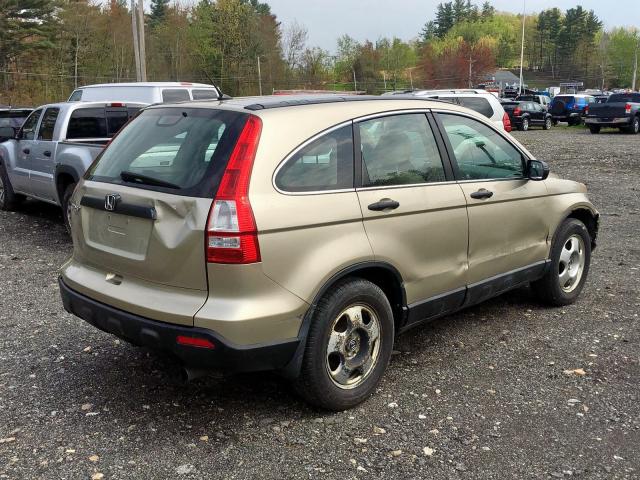 5J6RE48368L045351 - 2008 HONDA CR-V LX GOLD photo 5