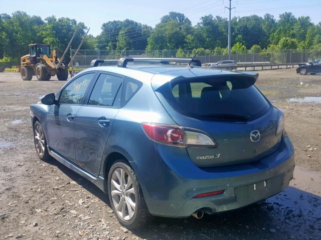 JM1BL1K60B1376556 - 2011 MAZDA 3 S TEAL photo 3