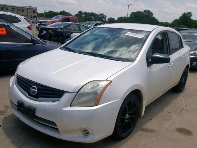 3N1AB6AP2AL606498 - 2010 NISSAN SENTRA 2.0 WHITE photo 2