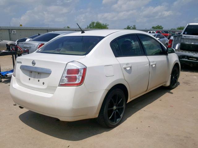 3N1AB6AP2AL606498 - 2010 NISSAN SENTRA 2.0 WHITE photo 4