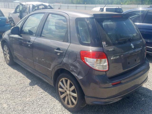 JS2YA5A5XC6300174 - 2012 SUZUKI SX4 BLACK photo 3