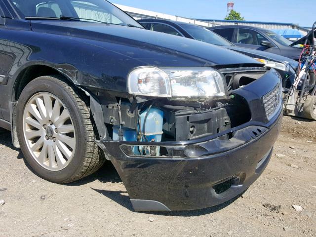 YV1TS592761429268 - 2006 VOLVO S80 2.5T BLACK photo 9