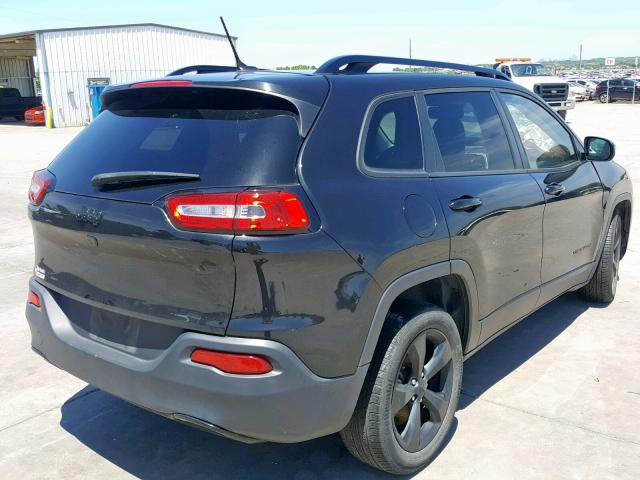 1C4PJLCB5FW731619 - 2015 JEEP CHEROKEE L BLACK photo 4