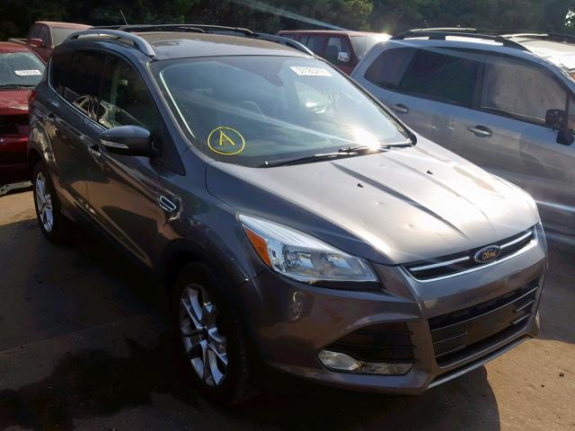 1FMCU9J98EUD41659 - 2014 FORD ESCAPE TIT GRAY photo 1