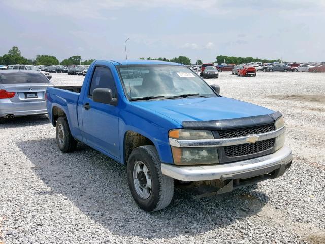 1GCCS149978104472 - 2007 CHEVROLET COLORADO BLUE photo 1