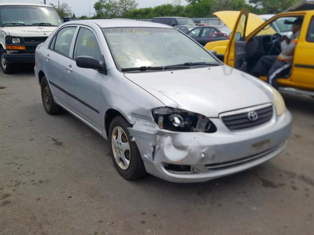 JTDBR32E160089661 - 2006 TOYOTA COROLLA CE SILVER photo 1