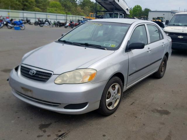 JTDBR32E160089661 - 2006 TOYOTA COROLLA CE SILVER photo 2