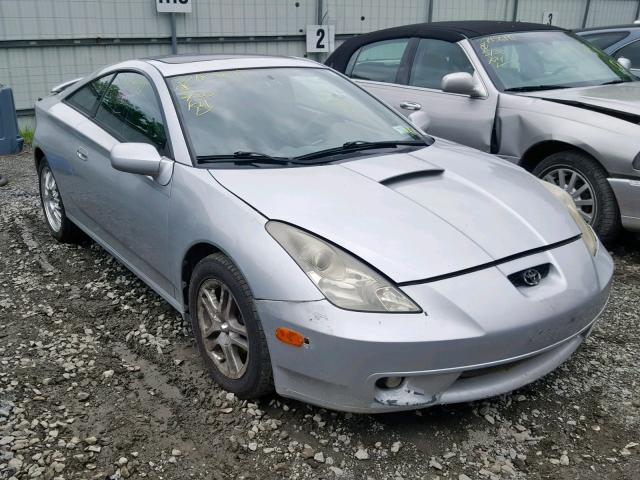 JTDDR32T1Y0022634 - 2000 TOYOTA CELICA GT GRAY photo 1