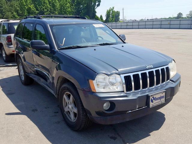 1J8HR58P47C503832 - 2007 JEEP GRAND CHER BLUE photo 1