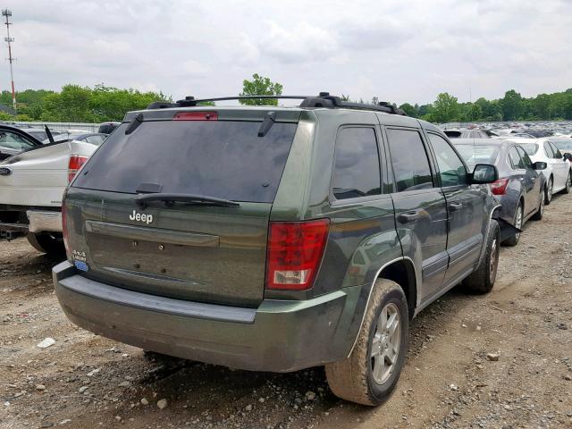 1J4GR48K46C296336 - 2006 JEEP GRAND CHER GREEN photo 4