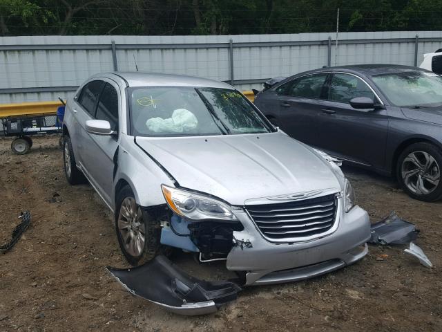 1C3BC4FG4BN532390 - 2011 CHRYSLER 200 LX SILVER photo 1