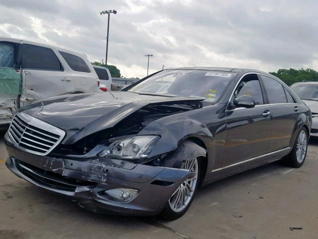 WDDNG71X07A037937 - 2007 MERCEDES-BENZ S 550 GRAY photo 9