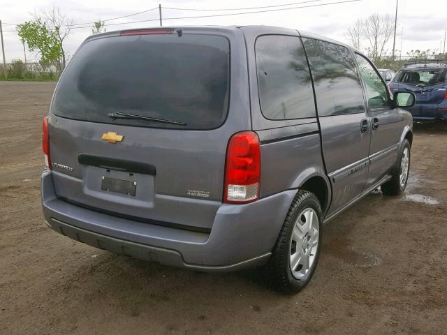 1GNDU23177D217299 - 2007 CHEVROLET UPLANDER L 灰色 照片 4